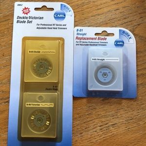 Scrapbooking cutting blades